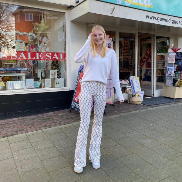 Naailes - Flared legging 6 januari - Afbeelding 3